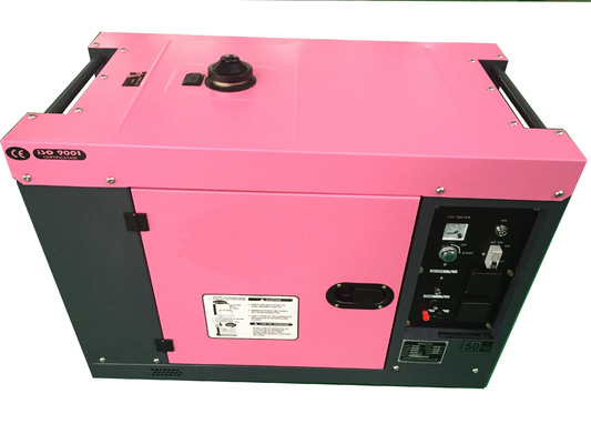65dB 7kw の小さいディーゼル発電機は電気開始 ISO9001 に動力を与えます
