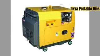 5kva ディーゼル発電機ポータブル電源ソリューション