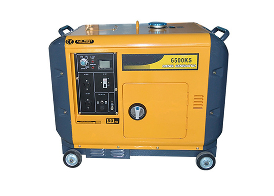 極度の無声小さい携帯用発電機、5kva 5000wの携帯用ディーゼル発電機