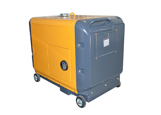 極度の無声小さい携帯用発電機、5kva 5000wの携帯用ディーゼル発電機