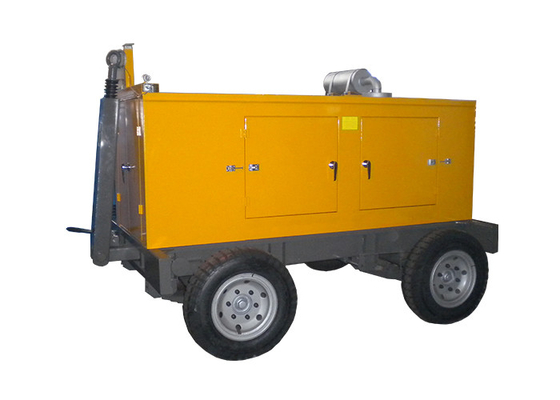 車輪50kwのトレーラーの発電機との携帯用無声タイプ ディーゼルGenset