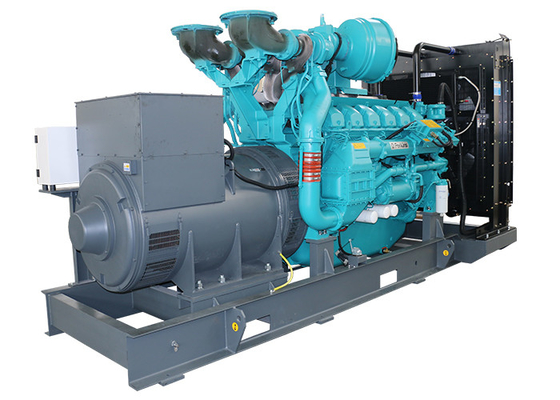 3相水冷却 パーキンス ディーゼル発電機 電動ゲンセット 主電源 1250KVA 1000KW