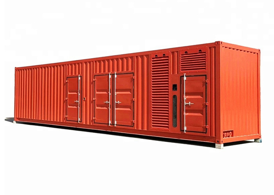 コンテナタイプ ペルキンズ・ディーゼル・ジェネレーターセット / ジェネセット 1200kw 1500kva 水冷