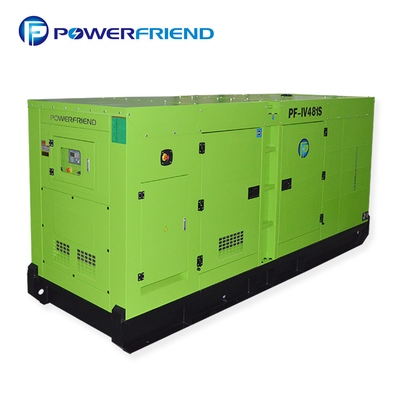 イヴェコのディーゼル発電機350kw緑の無声低いrpm 413kvaの発電機
