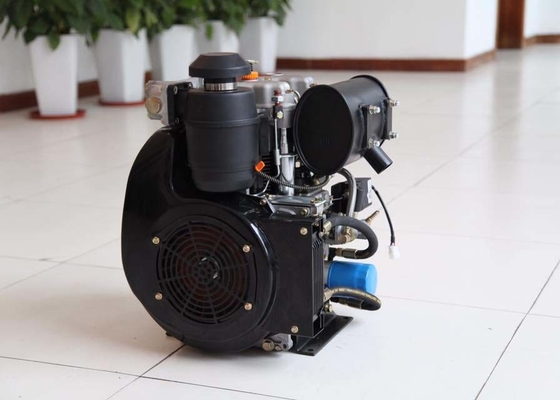 販売フィリピンのためのエア冷却された20HP 14KW 292F 2シリンダー ディーゼルgenset